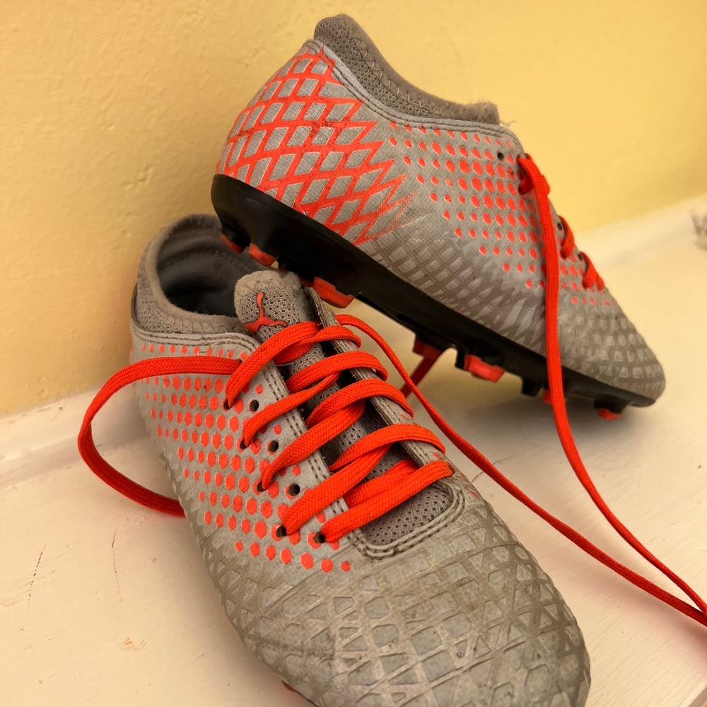 Puma soccer shoes for boys